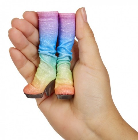 Akcesoria rainbow high buty display 27 sztuk