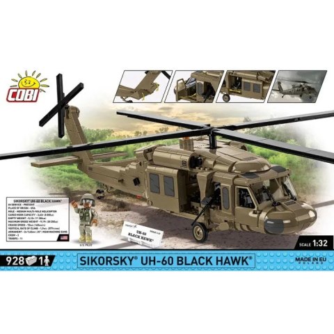 Klocki sikorsky uh-60 black hawk 928 klocków