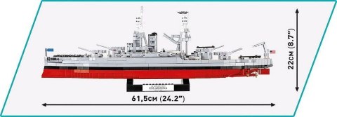 Klocki uss arizona bb-39 2046 klocków