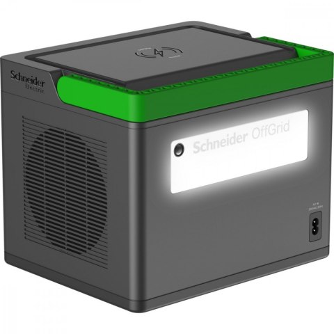 Stacja zasilania pps500-gr schneider offgrid portable power station 500, 517wh lithium-ion, 2 schuko, sinewave