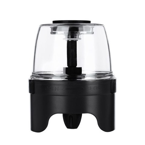 AD 4449 black Młynek do przypraw, soli i pieprzu - zestaw 3 młynków - usb