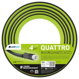 Wąż ogrodowy QUATTRO 1" 10 m