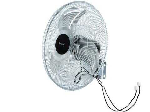 44-659# Wentylator ścienny 50cm 220w srebrny cyrkulator