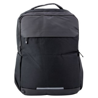 Plecak Miejski Biznesowy USB Kieszeń na Laptopa Czarny 16L 45cm