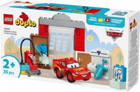 Klocki duplo disney 10456 wizyta mcqueena w warsztacie wójta