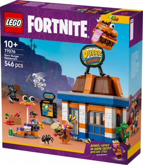 Klocki fortnite 77076 restauracja durrr burgerownia