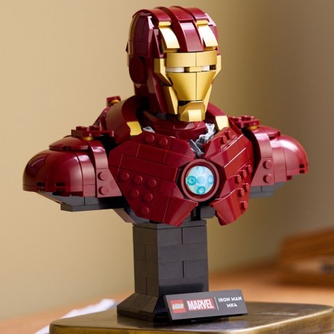 Klocki super heroes 76327 popiersie iron mana mk4