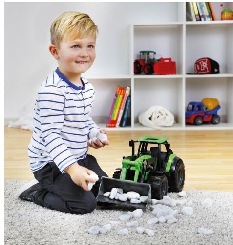 Lena worxx traktor z łyżką agrotron 45 cm w pudełku
