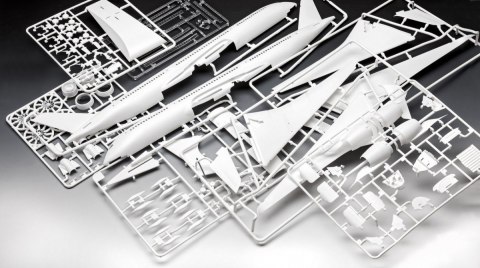 Model plastikowy airbus a350-900 lufthansa