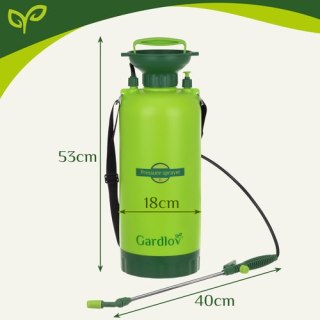 Opryskiwacz ciśnieniowy ręczny 8L Gardlov 25430