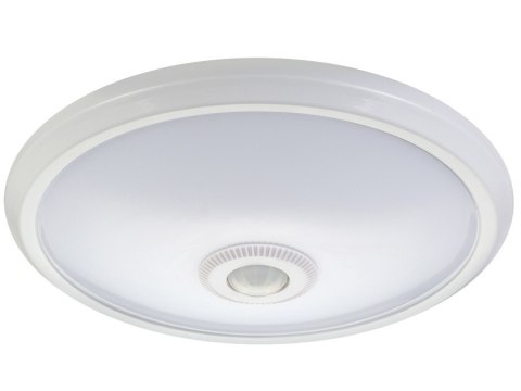 Plafon LED z czujnikiem ruchu Maclean, czujnik PIR, zasięg 6m, 12W, barwa neutralna biała (4000K), MCE131
