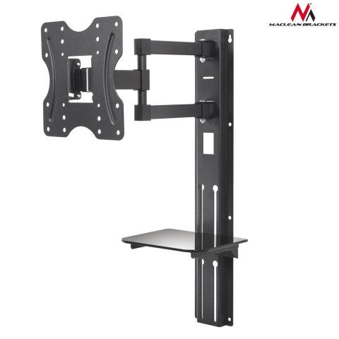 Uchwyt / wieszak do TV z półką Maclean, vesa 200x200 , 23"-42", 30kg, MC-771