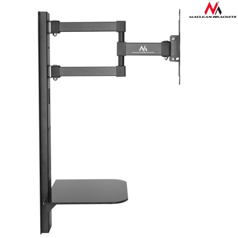 Uchwyt / wieszak do TV z półką Maclean, vesa 200x200 , 23"-42", 30kg, MC-771