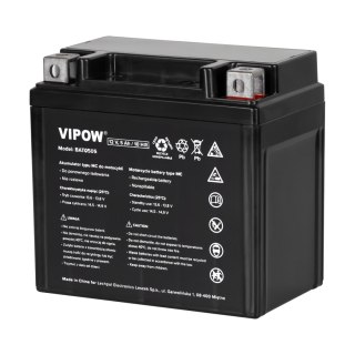 Akumulator VIPOW typ MC do motocykli 12V 5Ah