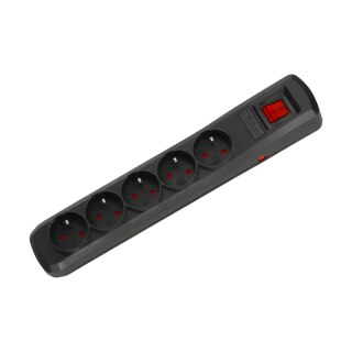Listwa zasilająca R5 5g 1.5m czarna ARcon