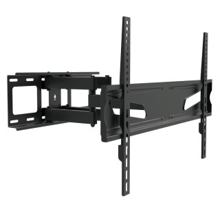 Uchwyt / wieszak do TV Maclean, uniwersalny, max VESA 600x400, 37-80" 45kg, czarny, MC-723 B