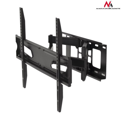 Uchwyt / wieszak do TV Maclean, uniwersalny, max VESA 600x400, 37-80" 45kg, czarny, MC-723 B