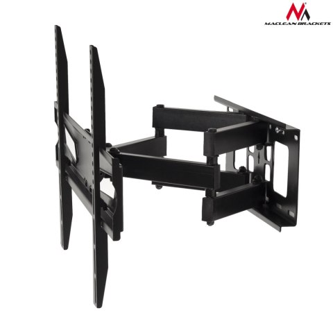 Uchwyt / wieszak do TV Maclean, uniwersalny, max VESA 600x400, 37-80" 45kg, czarny, MC-723 B