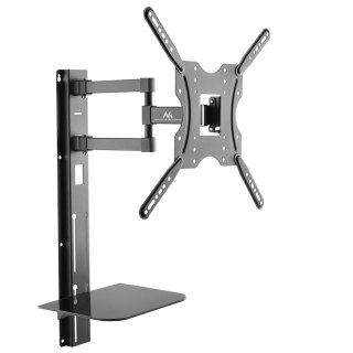 Uchwyt / wieszak do TV z półką Maclean, VESA 400x400, 32"-55", 30kg, MC-772