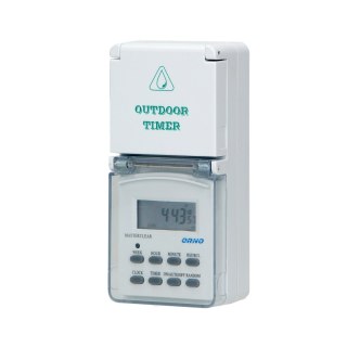 Elektroniczny programator czasowy, 8 programów, IP44