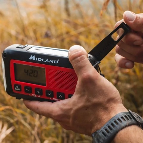 Radio alarmowe Midland ER100 z akumulatorem 2600mAh