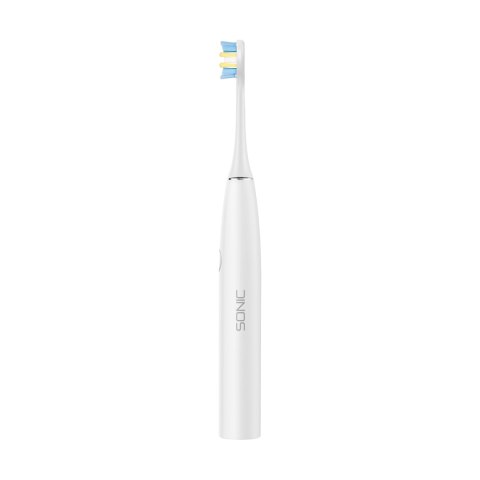 Soniczna szczoteczka do zębów TEESA SONIC 2 biała, 5 trybów pracy, etui podróżne , USB typ C