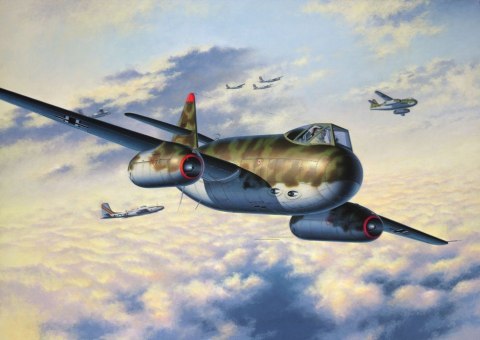 Model plastikowy samolot messerschmitt p.1099a-p-ser 1/72