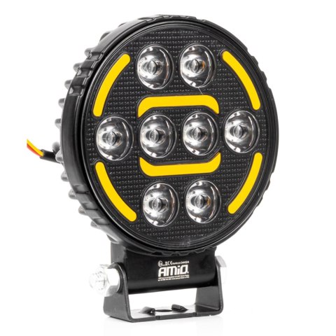 Lampa robocza led szperacz awl80 48w 2400lm 12v 24v amio-04424