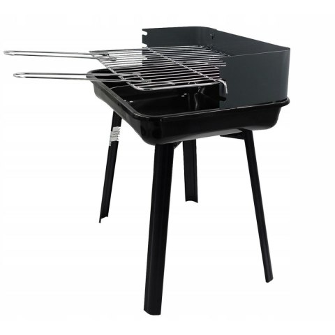 Grill prostokątny, składany, wymiary: 36 x 31 cm, wys. 45 cm