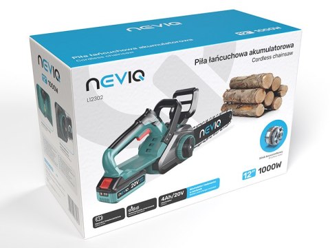 Piła Łańcuchowa akumulatorowa NEVIQ 12" (L12302) (silnik bezszczotkowy)
