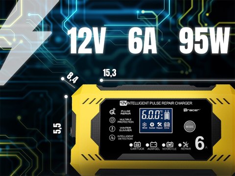 Prostownik TRACER 12V 6A DT126