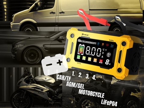 Prostownik TRACER 12V 8A DT128