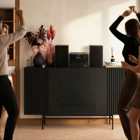AD 1917 Wieża hi-fi z bluetooth, cd, usb i radiem fm