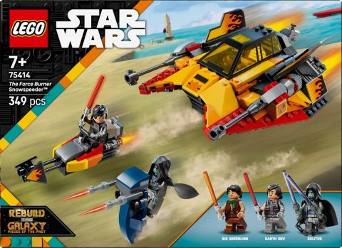 Klocki star wars 75414 płomienny śmigacz śnieżny