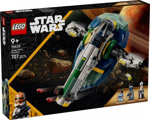 Klocki star wars 75433 statek kosmiczny jango fetta