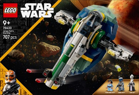 Klocki star wars 75433 statek kosmiczny jango fetta