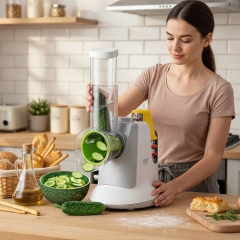 AD 4815 LG Szatkownica do warzyw z 5 nasadkami