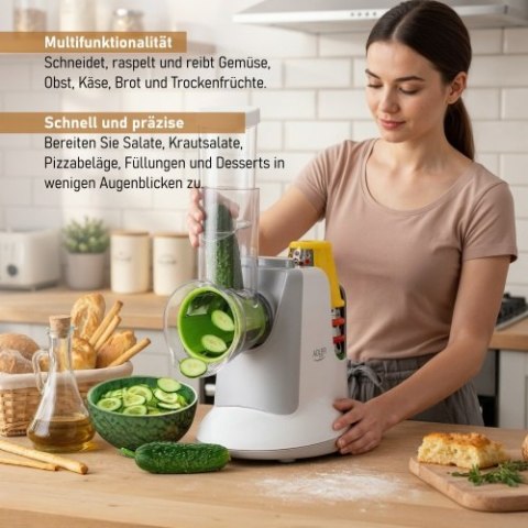 AD 4815 LG Szatkownica do warzyw z 5 nasadkami