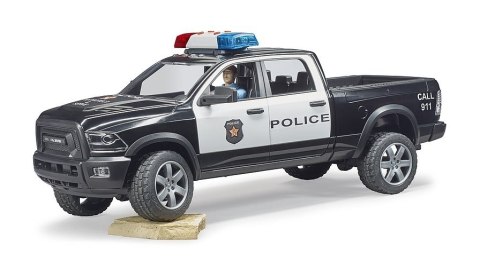 Auto dodge ram 2500 policja z figurką