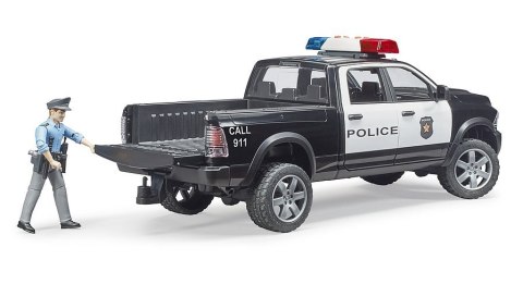 Auto dodge ram 2500 policja z figurką