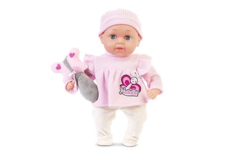 Lalka natalia bobas 33 cm z zabawką