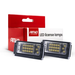 Podświetlenie tablicy rejestracyjnej clp14 mini amio-04557