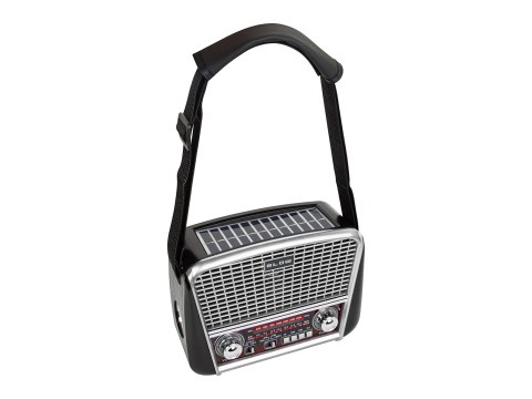 77-557# Radio przenośne analogowe am/fm bt blow ra17 solarne srebrne