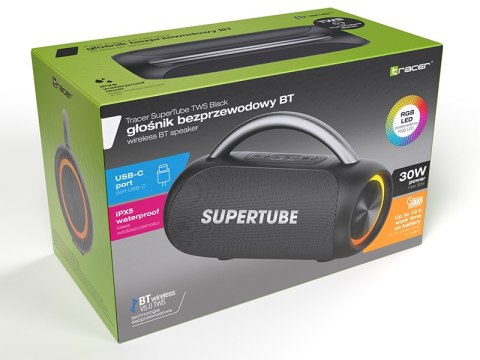 Głośnik TRACER SuperTube TWS BT BLACK