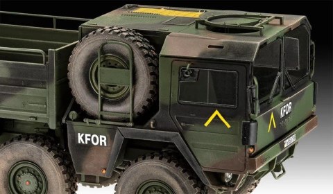 Model plastikowy ciężarówka man 10t milgl 8x8 1/35