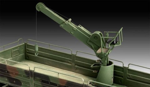 Model plastikowy ciężarówka man 10t milgl 8x8 1/35