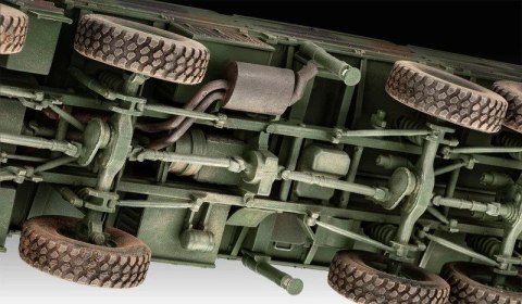 Model plastikowy ciężarówka man 10t milgl 8x8 1/35