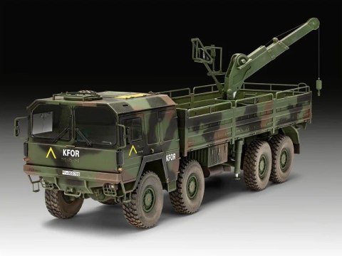 Model plastikowy ciężarówka man 10t milgl 8x8 1/35