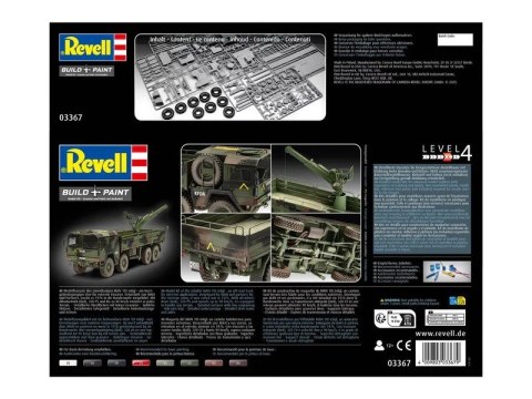 Model plastikowy ciężarówka man 10t milgl 8x8 1/35