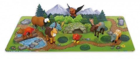 Zestaw malblo magnetic mini zwierzęta leśne